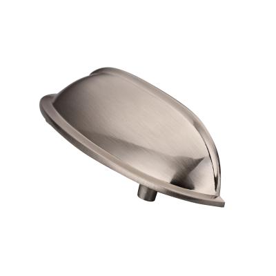 China Modern FILTA Brushed Nickel Cabinet Hardware Pull Bin Cup Drawer Handle 7552 for sale