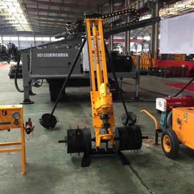 China Blasthole Drilling Hongwuhuan 20m Hydraulic Diesel Powered DTH Depth Drilling Rig Machine for sale