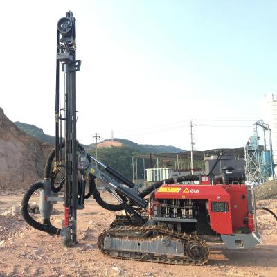 China For Outdoor Pit Mining Portable Drilling Rig Blasting Hard Rock Open Hole With Dust Collection Equipment for sale