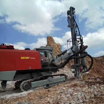 China For B7 GIA Dth Mine Mobile Pneumatic Portable Drilling Rig For Blast Hole Mining With Operating Room for sale