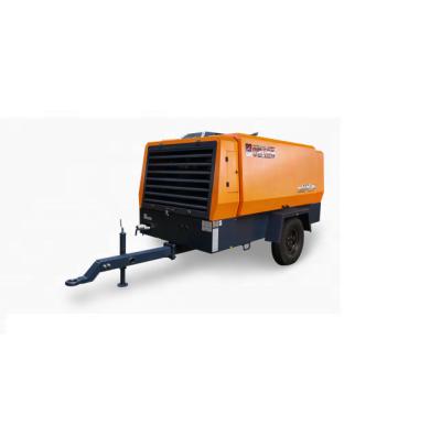 China 15m3/min 13bar Lubricated Diesel Portable Mining Quarry Screw Air Compressor for sale