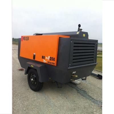 China 450cfm 150psi China factory lubricated diesel portable screw air compressor for oil well tools for sale