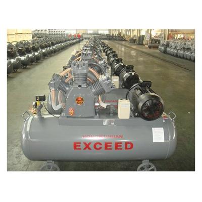 China Hongwuhuan 11kw 15hp China lubricated cheap portable electric piston air compressor for road for sale