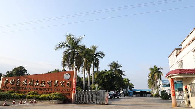 Verified China supplier - Jiangmen Xinhui Huayin Metals Factory Co., Ltd.