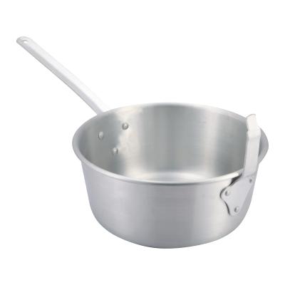 China Hotel Home Restaurant Aluminum Pot With Long Handle Cookware for sale