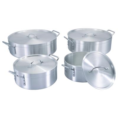 China Sustainable Aluminum Sauce Pot Thicker Measuring Cookware Set With Large Capacity For Home Restaurant for sale