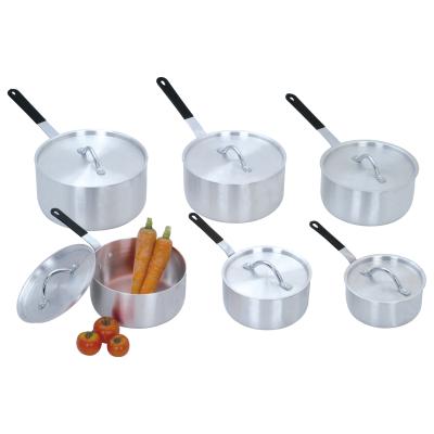 China Sustainable Aluminum Soup Pot Wire Handle With Silicon Lid For Home Restaurant for sale