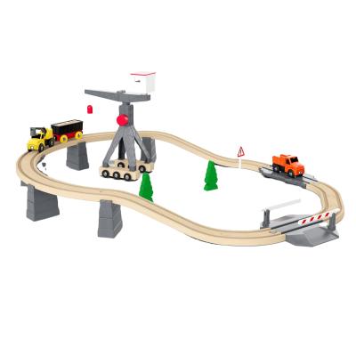 China Funny Electric Train Create Your OWN Dinosaur World Train Track Dinosaur Car Race Track Toy For Kids for sale