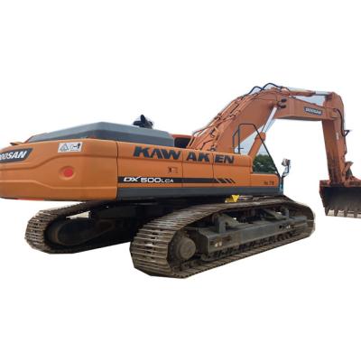 China Cheaper Price Used Doosan Crawler Excavator Doosan Excavator DX500 For Hotels In Good Condition for sale