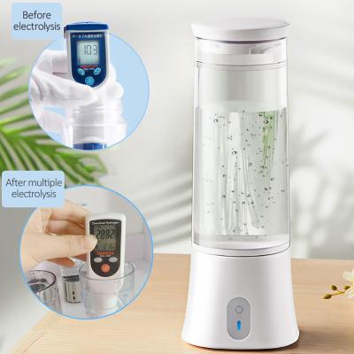 China Hotel 350ml Hydrogen Water Generator For Household Use Hydrogen Rich Water Bottle Wholesale OEM/ODM for sale