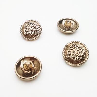 China Hot Sale 17mm Metal Button Coat Button Leg Button Leg Button Women's Viable Washable Hot Sale 17mm Metal Button Hand Sewn Custom Clothing Accessories Dry Cleaning for sale