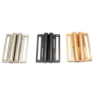 China Alloy Metal Single Pin Buckle Custom Adjuster Snapping Fashion Nickel Plated Wholesale Waist Belt Buckle for sale