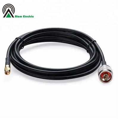 China RP SMA male to N 1.3m male RG58 cable 4ft AT.RG58.RPSMA(M).RPSMA(F) for sale