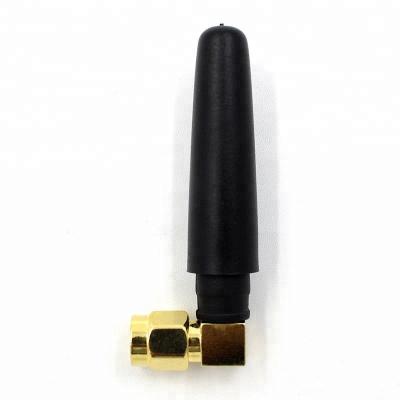 China gsm antenna module GPRS sim800 amps with L type rubber duck SMA 50mm for sale