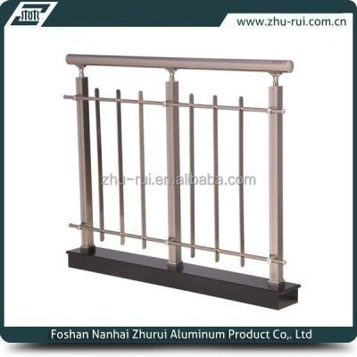 China stair case exterior balustrade aluminum handrail,interior stair railings/stair case baluster /stair case accessory for sale