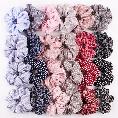 China Fashion/2021hot selling luxury Korea good quality elastic hair scrunchies custom headbands barre hair ties for female for sale