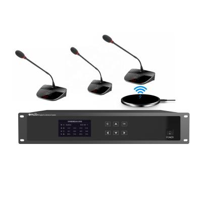 China Professional Gooseneck Wireless Conference System Digital Noise Cancelling for sale