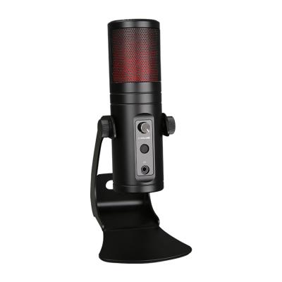 China RGB USB Professional Podcast Microphone Streaming Recording Cardioid 20Hz-20KHz for sale