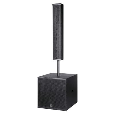 China Waterproof Wear Resistant Black  Speaker Outdoor Speaker Column Array for sale