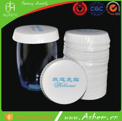 China Best Selling Viable Disposable Paper Glass Cup Lid Cover Paper Cup Cover With Logo Printing, IC-933 for sale