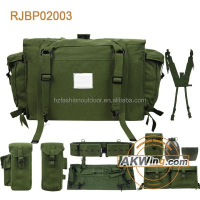 China Bag 58 Pattern Waterproof British Canvas Strap Army Style Military Tactical Backpack for sale