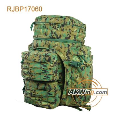 China Brunei Backpack Army Molle Waterproof Army Bag Military Digital Gear Woodland Assault Personal Loading Carrying Pack for sale