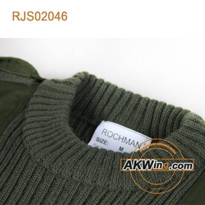 China Breathable British Style Sweater Pullover V-neck Army Woolen Sweater Military Knitted Tight Tank Top for sale