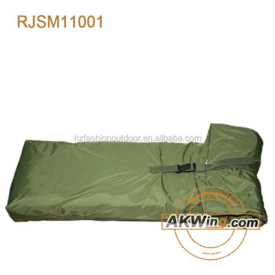 China Camping Mat Army PE Foam Nylon Folding Soft Sleep Mat Under Sleeping Bag for sale