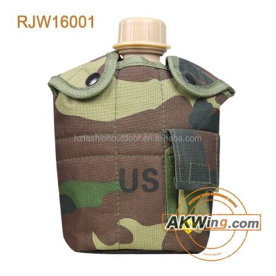 China 1L US Army Canteen Water Bottle Army Water Canteen Viable Drinking Military Water Bottle for sale