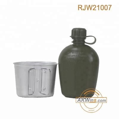 China Army Aluminum Canteen Military Canteen Water Bottle for sale