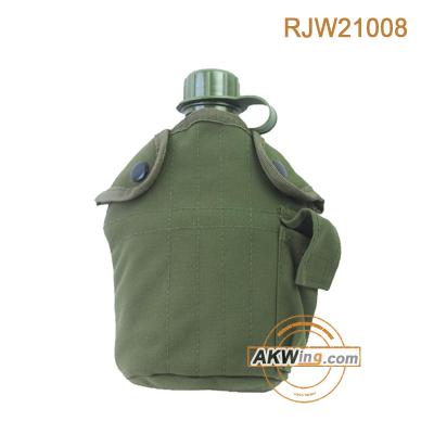 China Aluminum Water Bottle Plastic Heated Military Canteen Sale Army Aluminum Water Bottle for sale