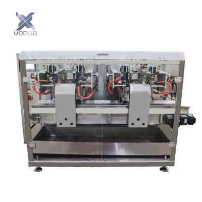 China Fully Automatic 4 Nozzles Juice Pouch Filling And Sealing Machine Ice Pops Liquid Filling Machines for sale