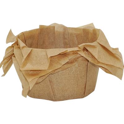 China Basque Biodegradable Cake Paper Crate for sale