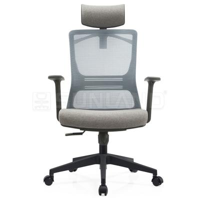 China Computer Furniture Office Chair 2022 Hot Sale 2109A Ergonomic Swivel (Height) Mesh Fabric Adjustable Back Mesh Headrest Executive Office Chair With for sale