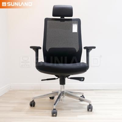 China Wholesale Adjustable Modern Office Chair 1801 Mesh Adjustable Headrest (Height) and Lumbar Manager Chair for sale