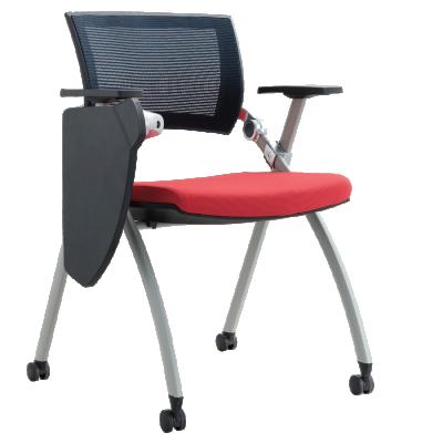 China Mesh Chair SL-X09B Taiwan imported high-grade mesh fabric mesh office chair training executive chair with notepad for sale