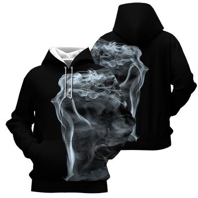 China Waterproof All Over Print Graphic Pullover Custom Abstract Fog Design Sublimation Men Print 3D Hoodies Wholesale With Polyester HD-3DP27 for sale