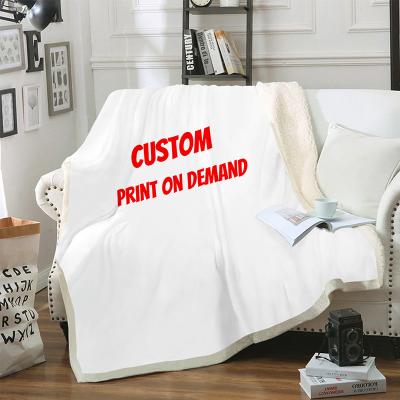 China High Quality Fashion Personal Custom Blankets Soft And Comfortable Blankets Personalized Blankets Fashion To Map Custom Made Fast Shipping for sale