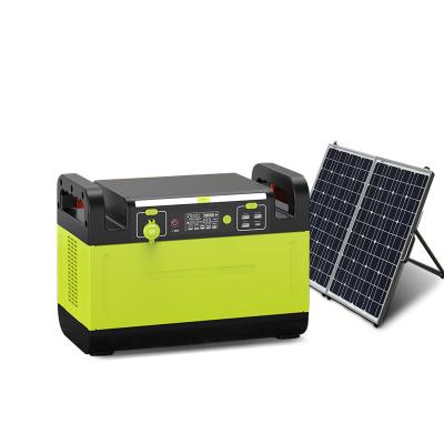 China FCC Emergency 220v Solar Power Bank Generator For Camping Picnic for sale