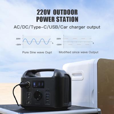 China Mobile Phone 300W Lifepo4 Portable Power Station Solar Generator for sale