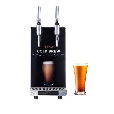 China desktop nitro cold brew coffee machine to dispense cold brew and nitro coffee Shanghai machinery 30L/H for sale