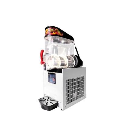 China slush machine with Single tank slushy dispenser for cocktail and frozen drink making 12L for sale