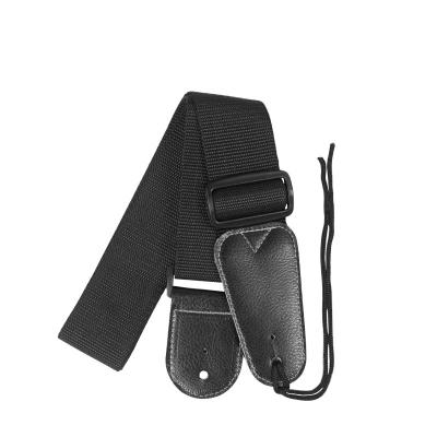 China Gutiar Ziko DG-1121 Black Adjustable Nylon Custom Acceptable Guitar Reflex Belt Strap for sale