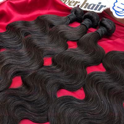 China Brazilian Body Wave Human Hair Bundles With Closure, Raw Brazilian Virgin Unprocessed Hair, Cuticle Aligned Brazilian Hair for sale