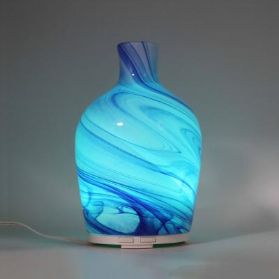 China New Hotel Aroma Glass Ultrasonic Diffuser Ultrasonic Humidifier for sale