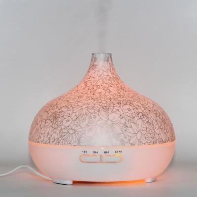 China 2018 Changeable Colors LED Light Humidifier 300ml WIFI Ultrasonic Wooden Aromatherapy Diffuser For Amazon for sale