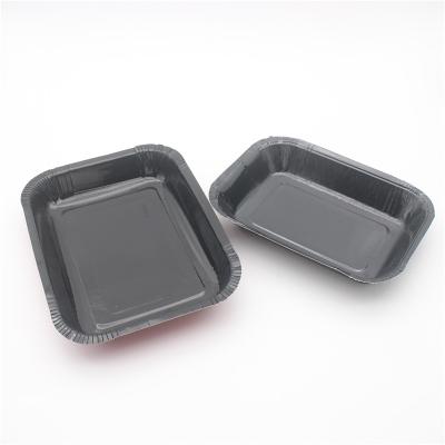 China Disposable Hot Sale High Heat Resistance CPET Paper Liner Tray For Oven for sale