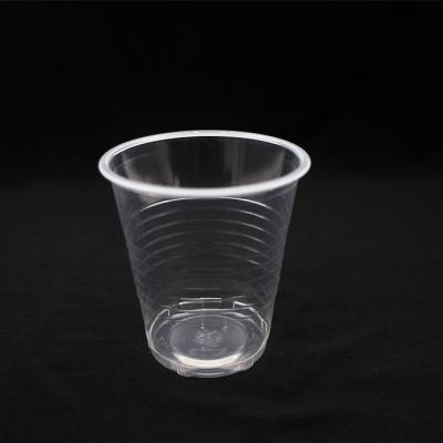 China 6oz pp transparent and translucent airline disposable plastic cup for sale