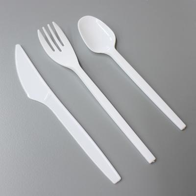 China Travel Cutlery Set Airline Cutlery Disposable Custom Plastic Flatware Set Disposable for sale