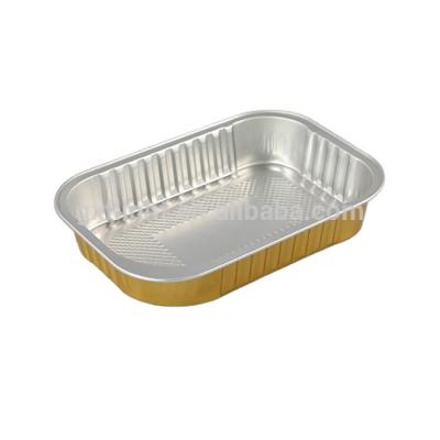 China Food Grade Disposable Airline Aluminum Foil Container for sale